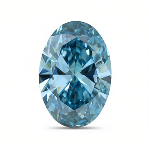Diamant non monté certifié IGI 7.01 ovale VS1, diamant cultivé neuf - Product Image 2