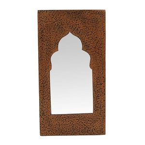 Espejo de Pared Islámico Marroquí, Espejo Decorativo de Metal Colgante, Estilo de Ventana Arqueada para Sala de Estar y Dormitorio - Product Image 2
