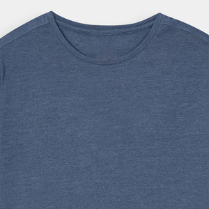 Fournisseur de t-shirts pour hommes en coton 100% uni avec logo personnalisé, manches courtes, col rond, vêtements vierges, OEM ODM, fabricant en gros - Product Image 4