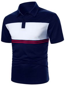 Polo en coton à manches courtes pour homme, coupe classique, logo personnalisé OEM, taille et logo sur mesure. - Product Image 5