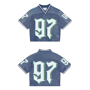 Wholesale 2026 New Arrival Customized American Football Jersey OEM ODM Hot Sales Quick Dry High Quality Regular Fit Short Adults - Product Image 6