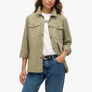 Veste en jean pour femme, style streetwear, nouveau design, 100% coton, séchage rapide, vêtements d'automne pour femme - Product Image 4