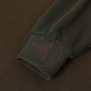 Sweat-shirts décontractés d'hiver pour hommes en coton mélangé de couleur unie avec logo personnalisé, tissu polaire léger, prix abordable - Product Image 5