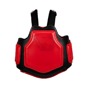 Protector de Pecho de Cuero y PU, Transpirable, Cómodo, Ajustable, Personalizable, para Artes Marciales, MMA, Boxeo, Entrenamiento, Servicio OEM ODM - Product Image 1