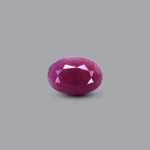 Natural African Ruby 5.65 Carat Certified Wholesale Faceted Cut Gemstone - Product Image 1