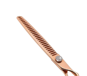 กรรไกรตัดขนสุนัขแบบมืออาชีพ สแตนเลสสตีล แบบตรง - Product Image 4