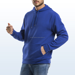 Sweat-shirt à capuche léger en coton 100% personnalisé de qualité supérieure, coupe classique, taille élastique, épaules tombantes, pour hommes, plusieurs couleurs - Product Image 6