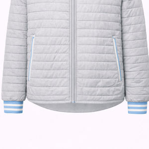 Chaqueta Acolchada Personalizada para Fraternidad, Chaqueta Ligera y Cálida con Letras Griegas, Fabricante OEM, Personalización de Fraternidades Griegas - Product Image 3