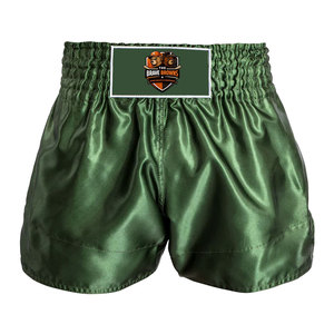 กางเกงมวยไทยผู้ชายดีไซน์ใหม่ล่าสุด คุณภาพสูง น้ำหนักเบา แห้งเร็ว ทนทาน ผลิตจากโพลีเอสเตอร์ 100% รับผลิตแบบ OEM ราคาถูก - Product Image 1