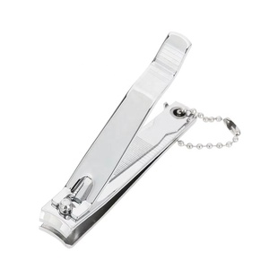 Coupe-ongles professionnels en acier inoxydable à pointe incurvée et affûtée, outil de manucure à large ouverture de mâchoire, OEM ODM, boîte cadeau - Product Image 1