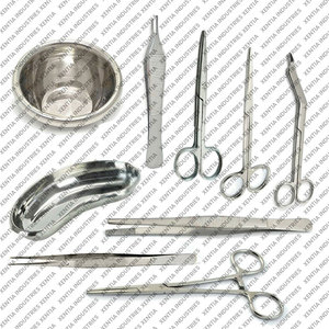 Juego de Instrumentos de Apósito de Acero Inoxidable Alemán de Alta Calidad para Uso Profesional en Clínicas y Hospitales - Product Image 1