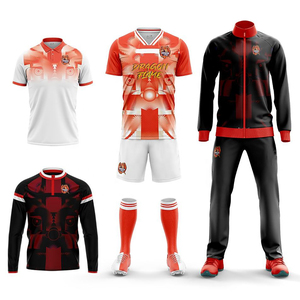 Professional Custom Soccer Uniform for <b>Men</b> Women Lightweight Breathable Quick Dry Digital Print 100% Polyester Soccer Uniform - Product Image 6