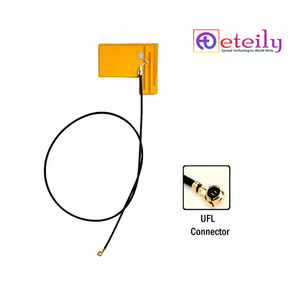 เสาอากาศภายในแบบยืดหยุ่น Eteily Technologies Low Loss Compact 2.4GHz 3dBi PCB พร้อมสายเคเบิลขนาด 1.13 มม. (L-10CM) + ขั้วต่อ UFL สำหรับใช้งาน - Product Image 1