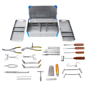 M.A. SIDDIQUE INTERNATIONAL Juego de Instrumentos Quirúrgicos Ortopédicos de Acero Inoxidable para Fragmentos Grandes, Manual, Reutilizable, para Traumatismos y Fracturas - Product Image 1