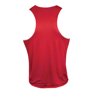 Conjunto de Camiseta sin Mangas y Pantalones Cortos Rojos para Boxeo, para Hombre, Más Vendido en 2026, Absorbe la Humedad, 100% Poliéster, Ropa Deportiva en Venta - Product Image 6