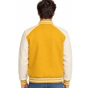 Chaqueta Varsity Personalizada para Hombre, 100% Lana Chenille, Fabricante Mayorista, OEM, ODM, Marca Privada, Proveedor de Ropa Deportiva al por Mayor, Exportación de Prendas - Product Image 4