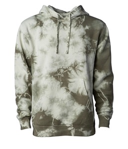 Sudadera con capucha oversize tie-dye para hombre, de algodón y felpa, estilo casual urbano, holgada, de manga larga y cálida. - Product Image 1
