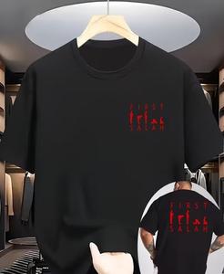 เสื้อยืดผู้หญิงสั่งทำพิเศษ เนื้อผ้านุ่มพิเศษ สกรีนลาย ซัมเมอร์  ตกแต่งด้วยผ้าเดนิม ผ้าบาติก ผ้าคอร์ดูรอย เป็นมิตรกับสิ่งแวดล้อม - Product Image 1