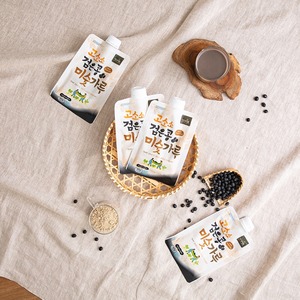 [Samjin Food] Poudre de céréales de haricots noirs coréens avec mélange de lait de blé et d'arachides séchés – Poudre de céréales mélangées aux haricots noirs - Product Image 4