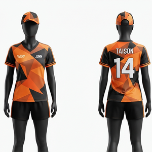 Uniforme de Fútbol Gaélico para Hombre, 240g, Premium, Transpirable, Antibacterial, Anti-UV, 100% Poliéster Interlock, Estilo Panel Marrón Dorado - Product Image 1