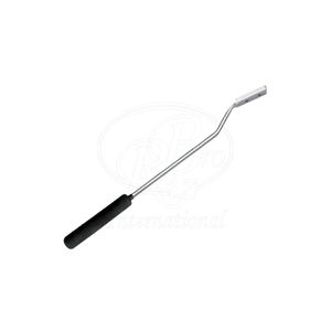 เครื่องมือขูดฟันม้าแบบออฟเซ็ต ขนาด 15 นิ้ว ทำจากสแตนเลส ด้ามจับทำจาก PVC ใบมีดขูดถอดเปลี่ยนได้ สำหรับสัตวแพทย์ - Product Image 2