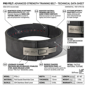 Whole Sale Custom Made Weight Lifting <b>Belt</b> with Lever Buckle Adjustable Fitness Support <b>Belt</b> for Gym Training Strength Workout - Product Image 2