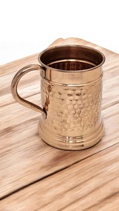 Taza de Cobre Puro 100% de Alta Calidad, Hecha a Mano, Personalizada, para Cerveza o Café - Product Image 5