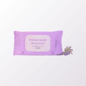 Feuilles assouplissantes pour linge, parfumées à la musc blanc, Muro Perfume Ampoule, style K-Beauty coréen, 80 feuilles - Product Image 5