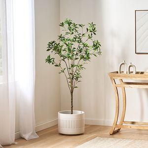 59.1 Inch Pieris Artificial <b>Tree</b> Durable and Versatile Indoor/<b>Outdoor</b> Decorative Element - Product Image 6