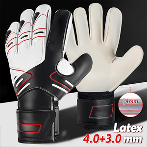Gants de gardien de but de football professionnels avec personnalisation de marque, paume en latex allemand de qualité supérieure - Product Image 2