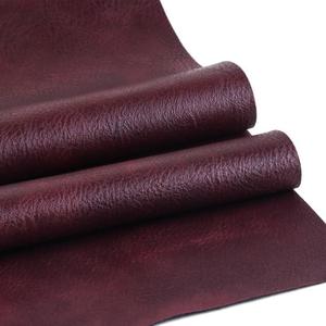 Lámina de Cuero Genuino Color Marrón Sólido, OEM ODM, Cuero Puro de Vaca y Búfalo con Grano, para Uso en Muebles y Artesanías Naturales - Product Image 4
