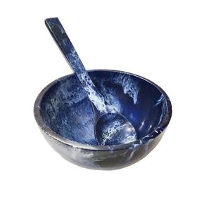 Ensemble de bols de service en résine de haute qualité, jetables, écologiques, hautement polis, personnalisés et faits à la main pour la maison, l'hôtel et le restaurant - Product Image 2