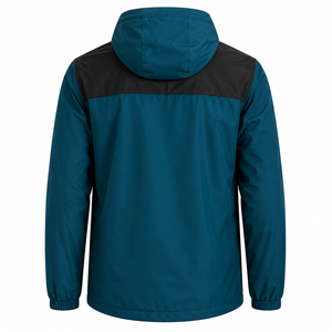 Veste de ski imperméable, respirante et isolante, de qualité supérieure pour homme, pour l'hiver, avec capuche, en nylon uni teint, fermeture éclair. - Product Image 2
