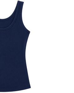 Manufacturer Custom Navy Blue Tank <b>Top</b> With <b>Rose</b> Pink Shorts Women Summer Casual Two Piece Set Sleeveless Lounge Wear Outfit Set - Product Image 4
