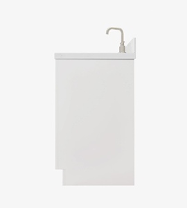 Mueble de Baño Phoebe de 36 Pulgadas Hecho a Medida, Gabinete para Lavabo con Desplazamiento a la Derecha, Solo Gabinete, Fabricante OEM de Vietnam - Product Image 3