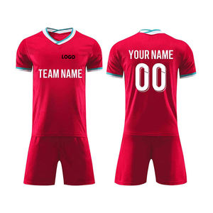 Uniforme de Fútbol Sublimado de Alta Calidad 100%, Personalizado, Transpirable, de Secado Rápido, Antibacterial, Conjunto de Entrenamiento para Club de Fútbol, para Hombre - Product Image 3