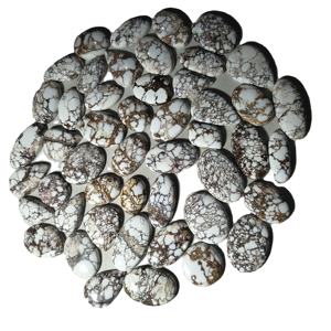 Pendentif en turquoise naturelle de haute qualité, cabochon, pierre précieuse en vrac pour la fabrication de bijoux, forme mixte, 20-45 mm, 8-12 g - Product Image 3