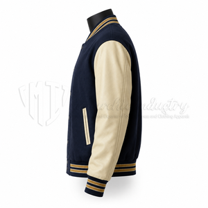 Chaqueta Universitaria Personalizada, Chaqueta Letterman Bordada para Hombre y Mujer, Fabricante de Chaquetas Bomber de Béisbol al por Mayor OEM - Product Image 5
