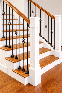 Custom Red Oak Wood Stair Handrail Traditional/Minimalist Design OEM/ODM Available for Staircase Construction Easy Installation - Product Image 5