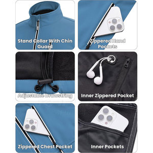 Gilet Softshell Hiver Écologique Respirant Tissu Résistant à l'Eau Coutures Durables Options Personnalisées Vente en Gros - Product Image 6