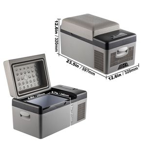 Refrigerador Portátil para Auto de 21 Cuartos (20 Litros), Compresor Eléctrico de 12 Voltios, Control por Aplicación (-4 a 68 °F), con Función COO - Product Image 4