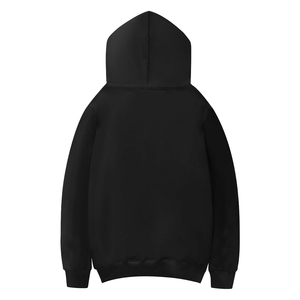 เสื้อสเวตเตอร์มีฮู้ดสีดำสำหรับผู้ชายพิมพ์ลายมังกรสไตล์จีนสวมใส่ในฤดูใบไม้ร่วงผ้าฝ้ายถักทรงพอดีตัว - Product Image 4