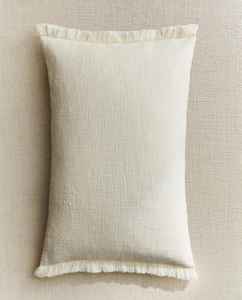 Fundas de Cojín Lumbares de Algodón Puro con Borde de Flecos Hechos a Mano, Modernas y de Lujo, para Hogar y Hotel, Tamaños Personalizables - Product Image 4