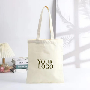 High quality <b>foldable</b> carrier <b>bag</b> made of 100% pure cotton with custom print for storage & eco-conscious supermarket shoppers - Product Image 4
