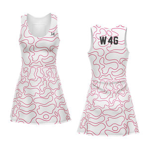 Women's Personalized <b>Heat</b> Transfer Printed Tennis Skirt Front/Back Logo Positions Spandex/Nylon Fabric Quick Dry Breathable - Product Image 6