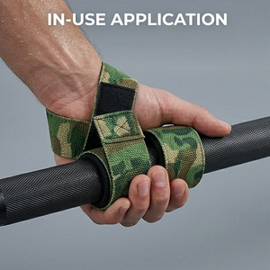 Correas de Levantamiento Acolchadas Premium con Camuflaje, para Entrenamiento, Fitness, Pull-Up, Soporte para Muñecas, Unisex - Product Image 5