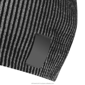 Gorro de Invierno de Primera Calidad, Gorro Deportivo de Punto con Logotipo Bordado Personalizado para Niños, Gorro Jacquard con Letras - Product Image 4