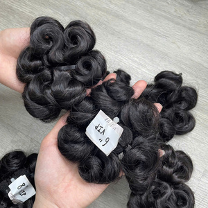 Cabello Humano Vietnamita Rizado Yaki de Color Natural, Alta Calidad, Super Double Drawn, Precio al por Mayor - Product Image 6