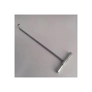 Gancho para Huesos de Acero Inoxidable Alemán de Alta Calidad con Mango en T, Juego de Instrumentos Quirúrgicos Veterinarios para Ortopedia - Product Image 1