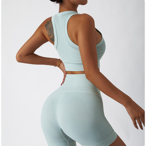 Soutiens-gorge de sport personnalisés en gros pour femmes, vêtements de sport pour femmes, tenue de gym - Product Image 5